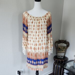 Kori America Off TheShoulder Mini Dress Plus Size